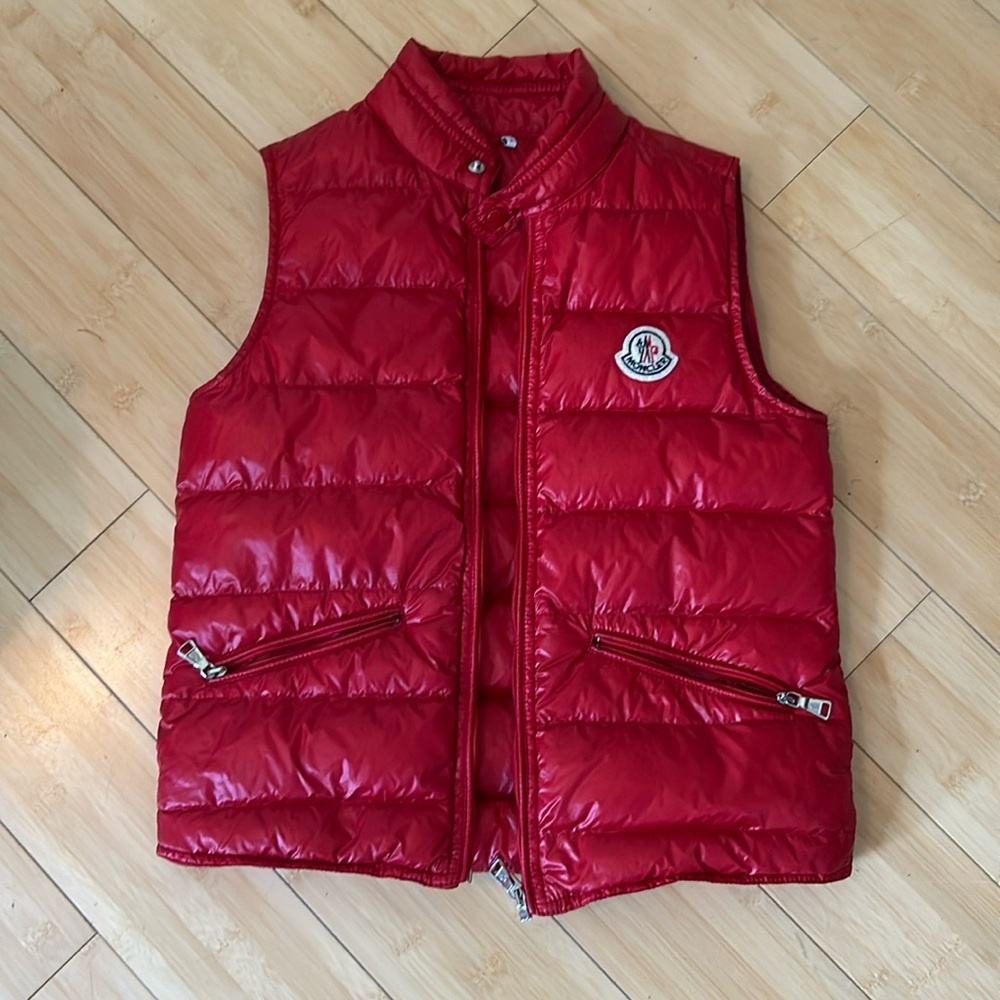 Moncler Girls Puffer Vest Size 8